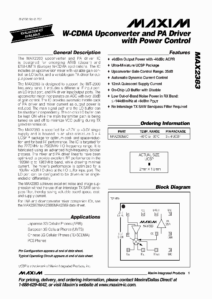 MAX2383_295648.PDF Datasheet
