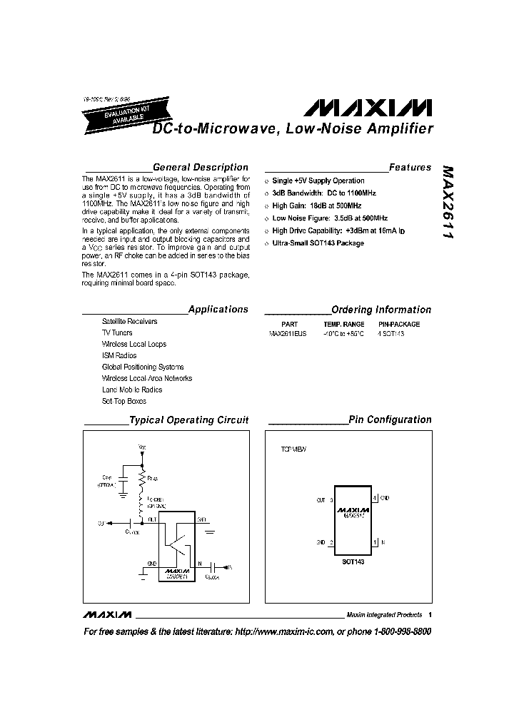 MAX2611_150856.PDF Datasheet