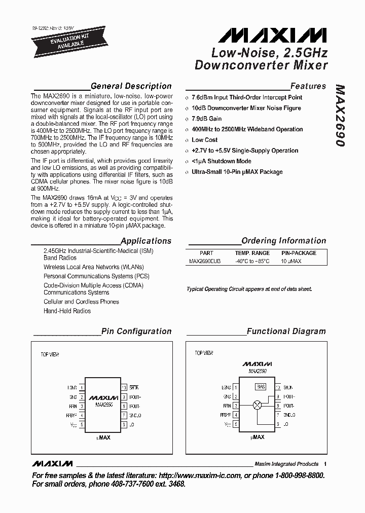 MAX2690_289715.PDF Datasheet
