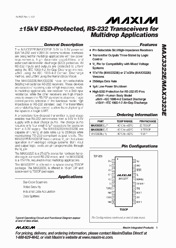 MAX3323E_278647.PDF Datasheet