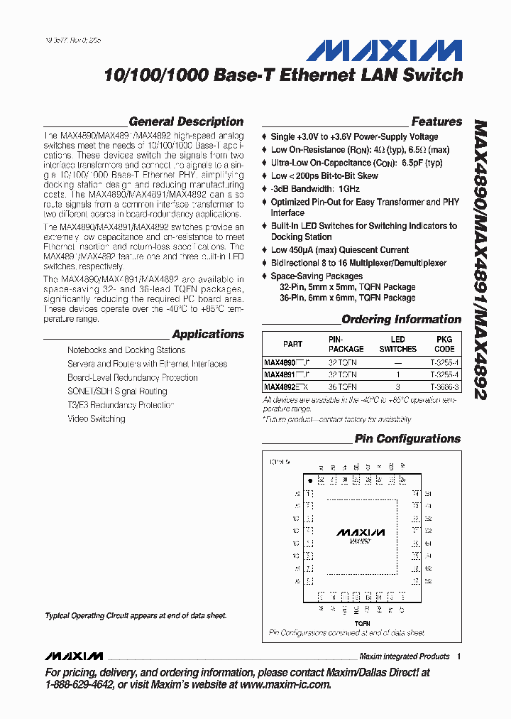 MAX4890_283145.PDF Datasheet