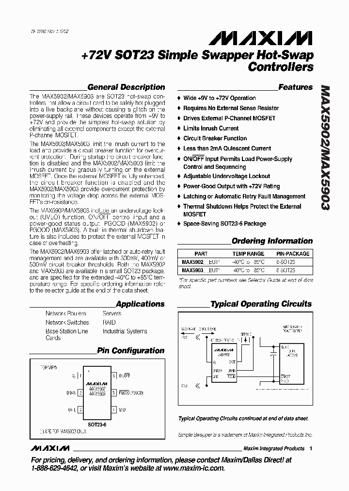 MAX5902_110861.PDF Datasheet