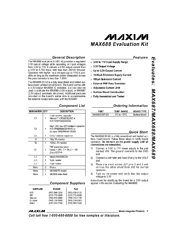 MAX688EVKIT_276321.PDF Datasheet