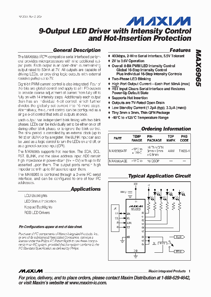 MAX6965_244316.PDF Datasheet