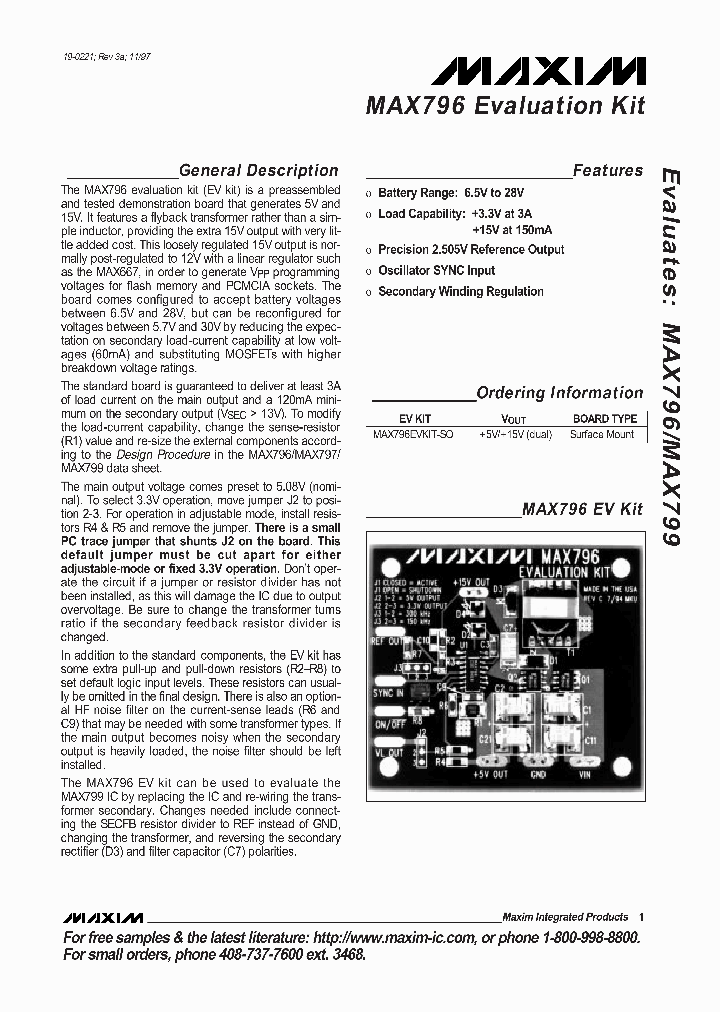 MAX796EVKIT_275326.PDF Datasheet