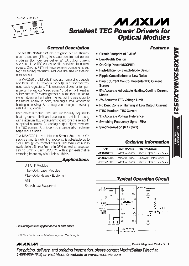 MAX8521_200530.PDF Datasheet