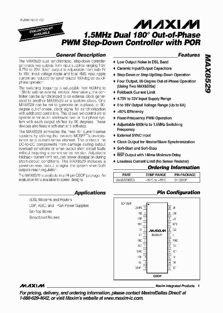 MAX8529_275786.PDF Datasheet