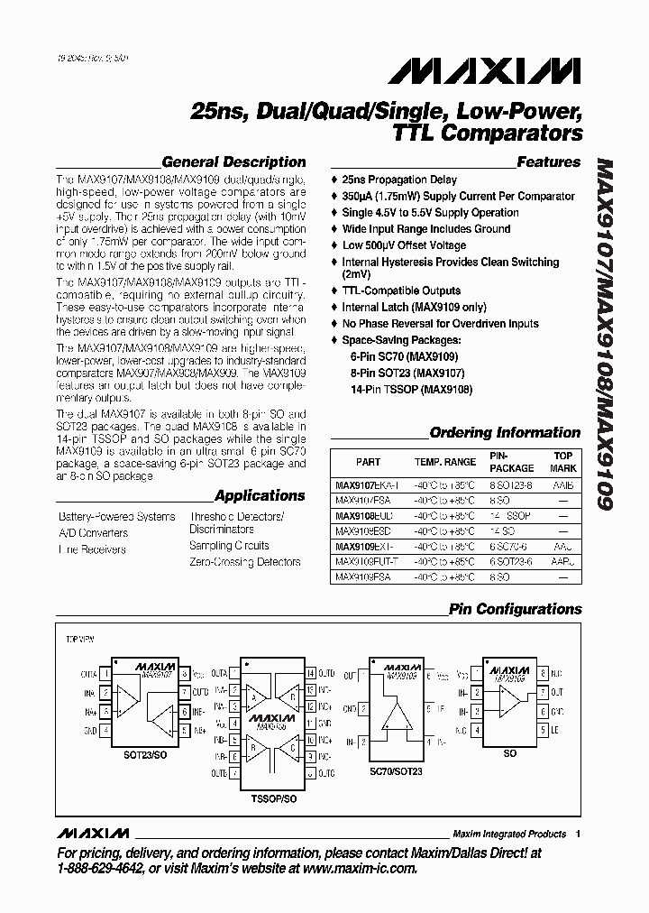 MAX9107_48583.PDF Datasheet