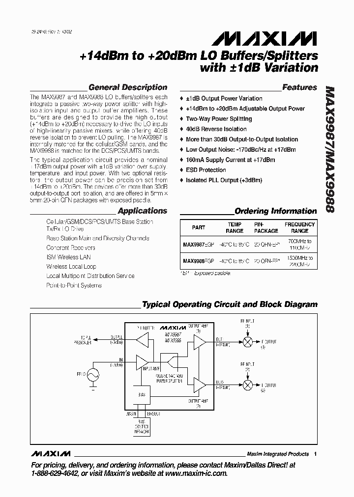 MAX9987_283446.PDF Datasheet