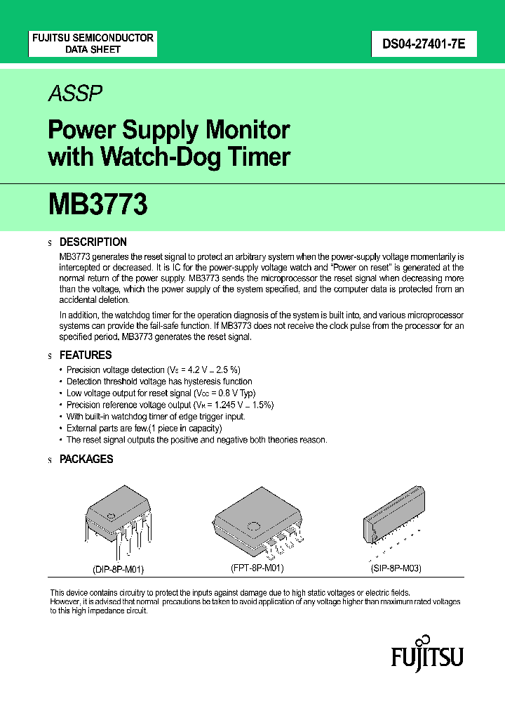 MB3773_287176.PDF Datasheet