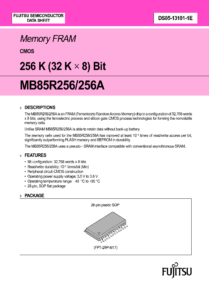 MB85R256A_296030.PDF Datasheet