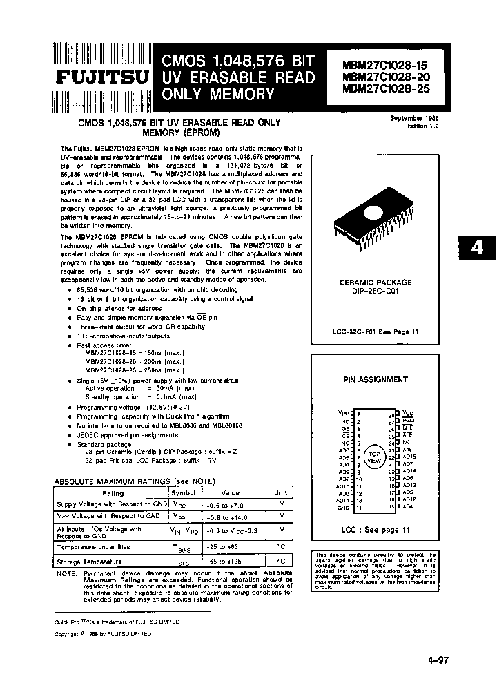 MBM27C1028_212429.PDF Datasheet