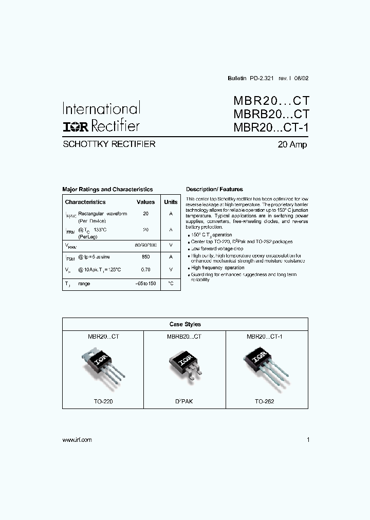MBR20100CT_130218.PDF Datasheet