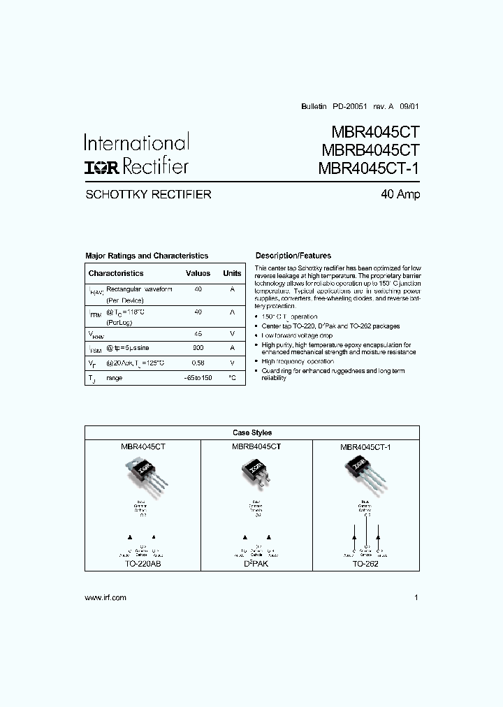 MBR4045CT-1_297878.PDF Datasheet