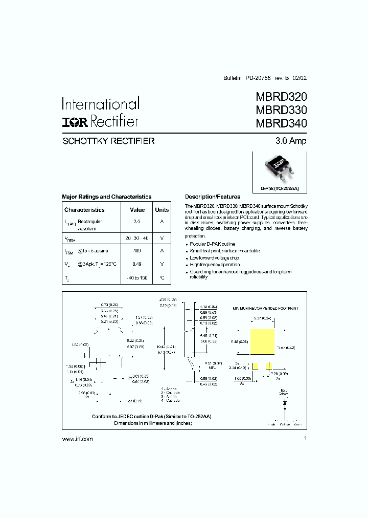 MBRD340_262491.PDF Datasheet