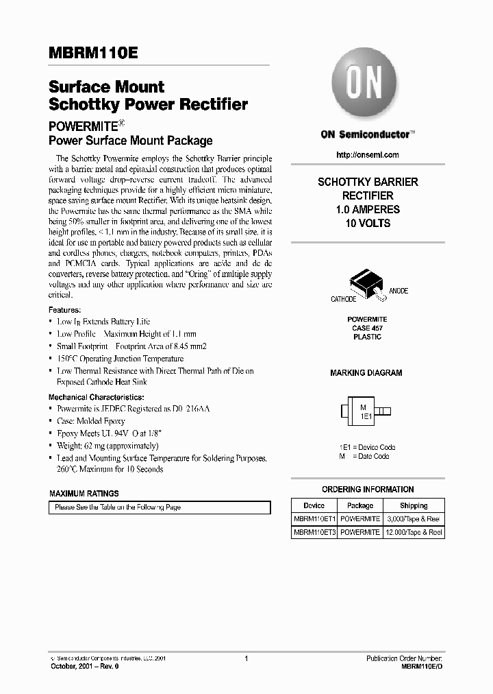 MBRM110E_293297.PDF Datasheet