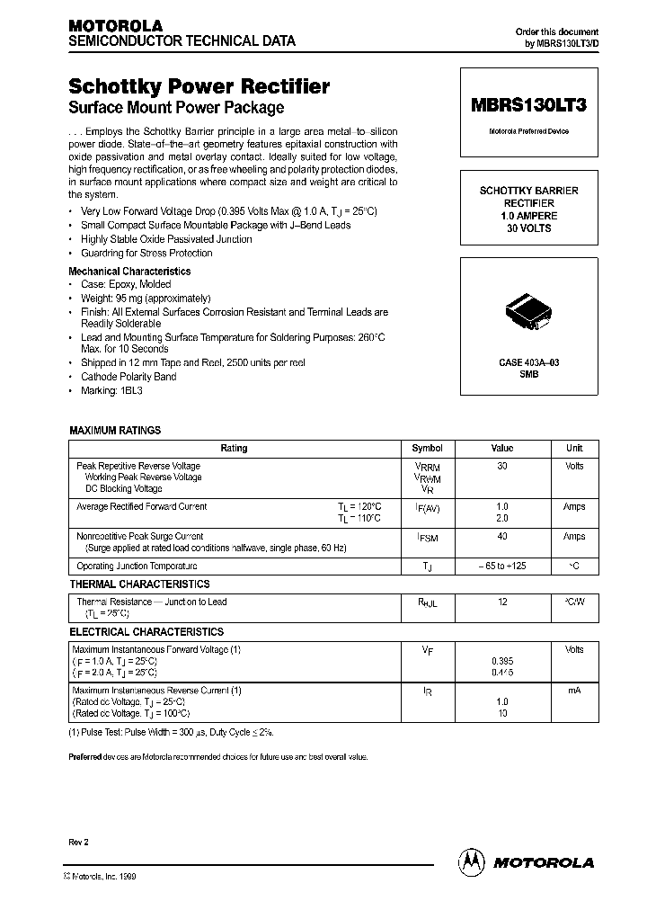 MBRS130LT3D_279952.PDF Datasheet