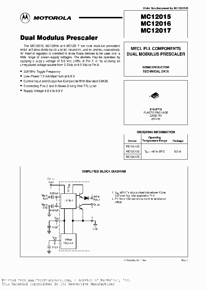 MC12015_295551.PDF Datasheet