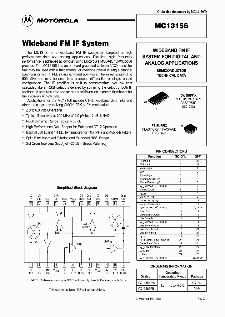 MC13156DW_127918.PDF Datasheet