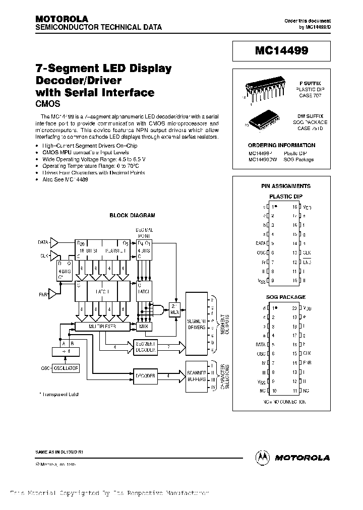 MC14499P_276826.PDF Datasheet