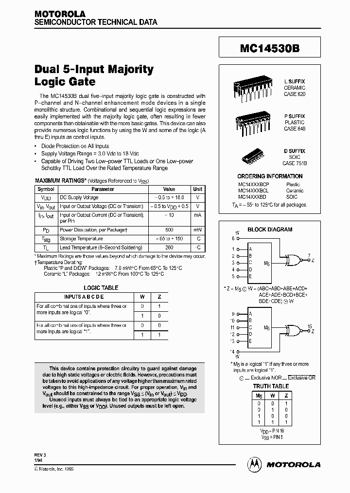 MC14530_81600.PDF Datasheet