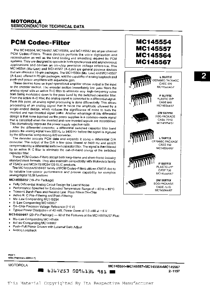MC145557DWR2NBSP_294136.PDF Datasheet