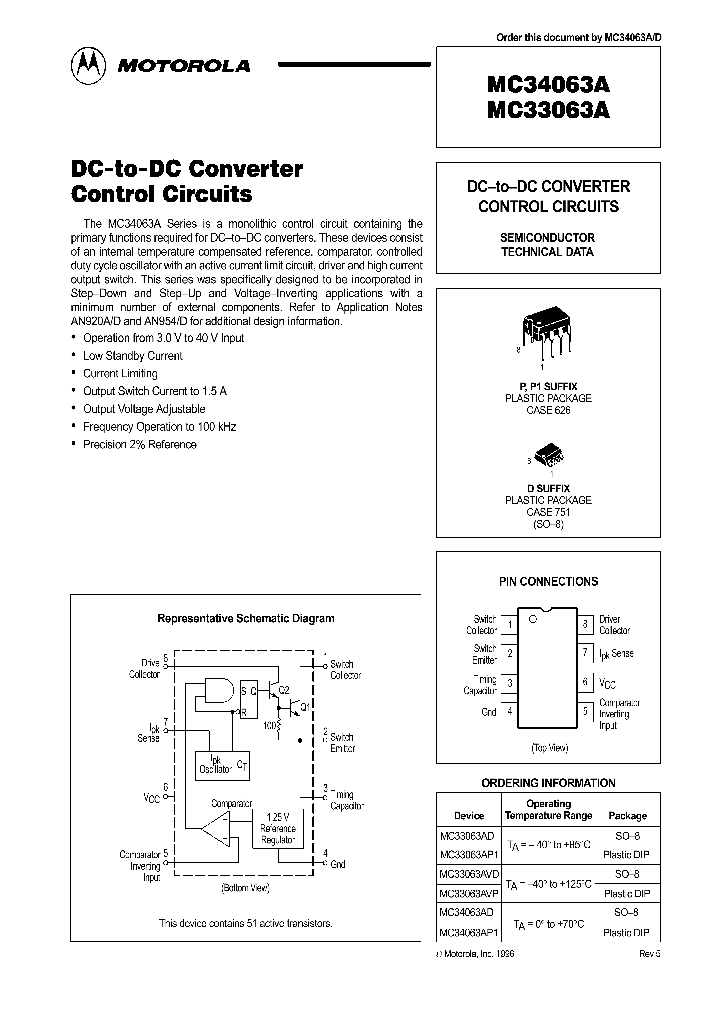 MC33063_78641.PDF Datasheet