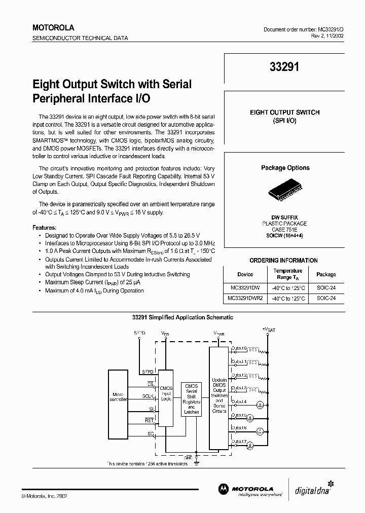 MC33291_224514.PDF Datasheet