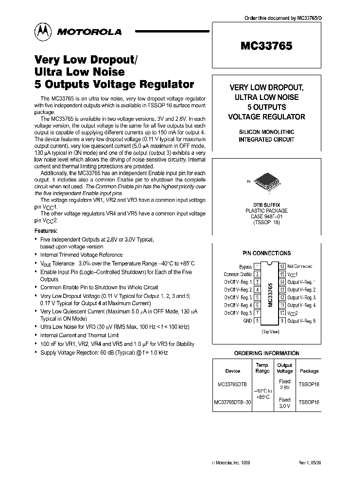 MC33765_289250.PDF Datasheet