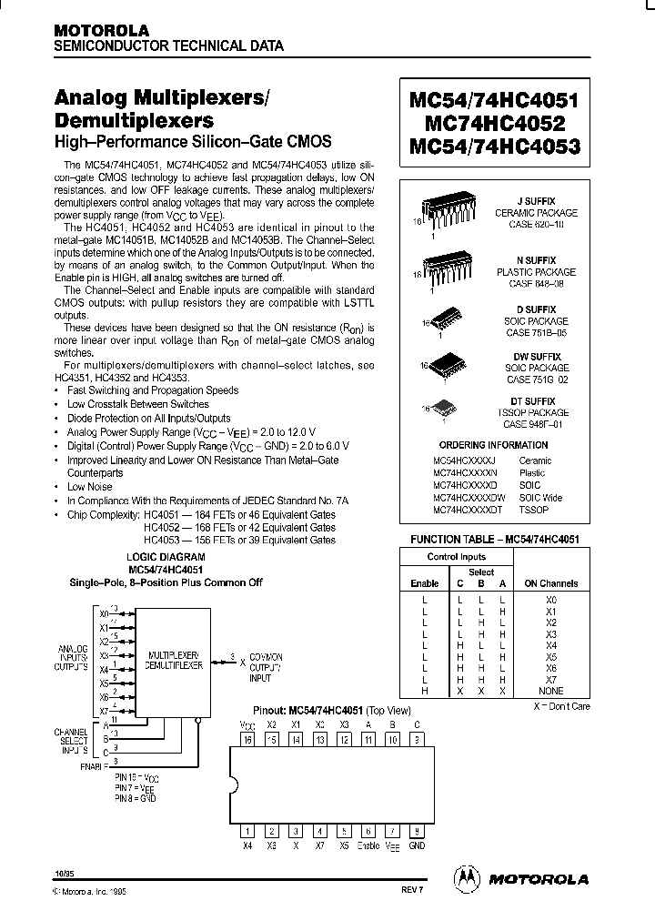 MC74HC4051_97240.PDF Datasheet