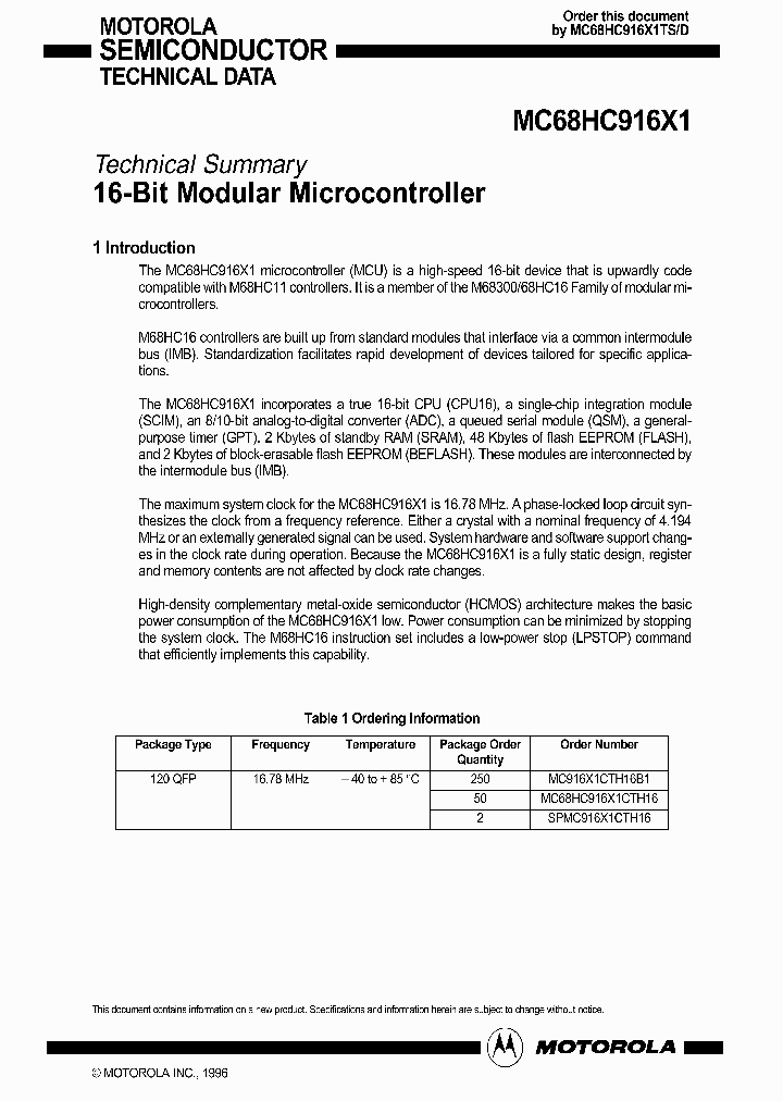 MC68HC916X1_276065.PDF Datasheet