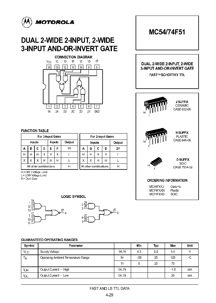 MC74F51D_260341.PDF Datasheet