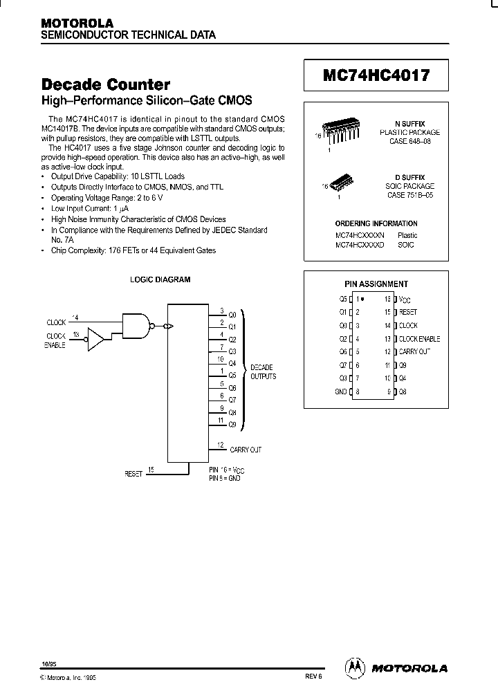 MC74HC4017D_97198.PDF Datasheet