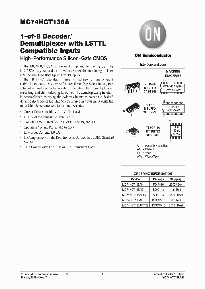 MC74HCT138A_287818.PDF Datasheet