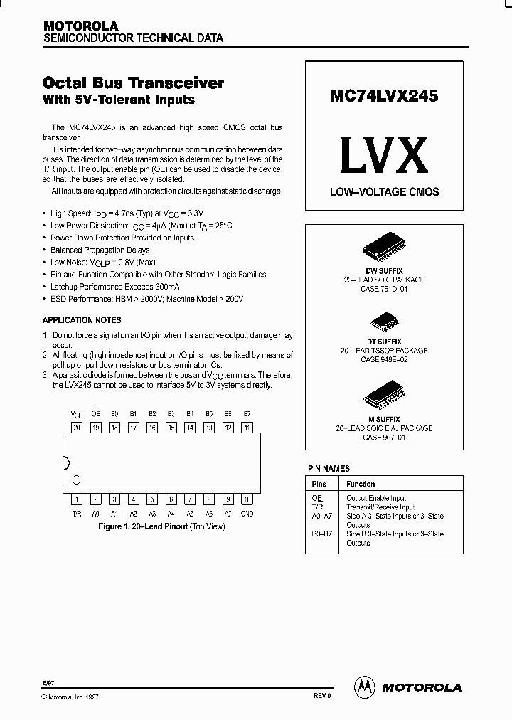 MC74LVX245_245837.PDF Datasheet