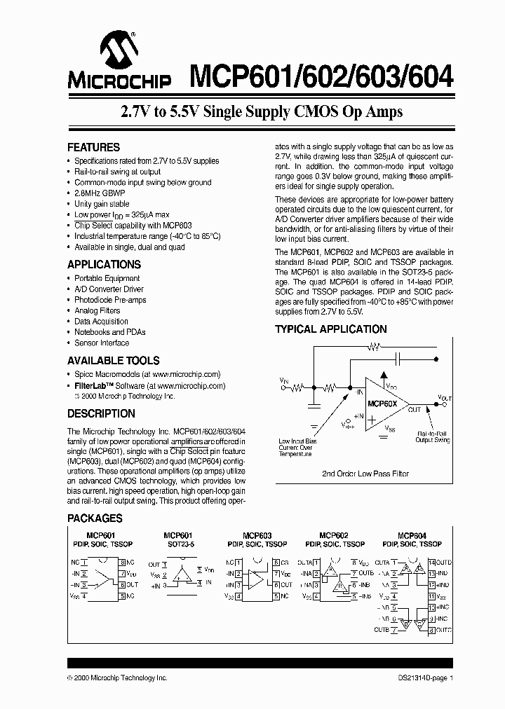 MCP604_121468.PDF Datasheet