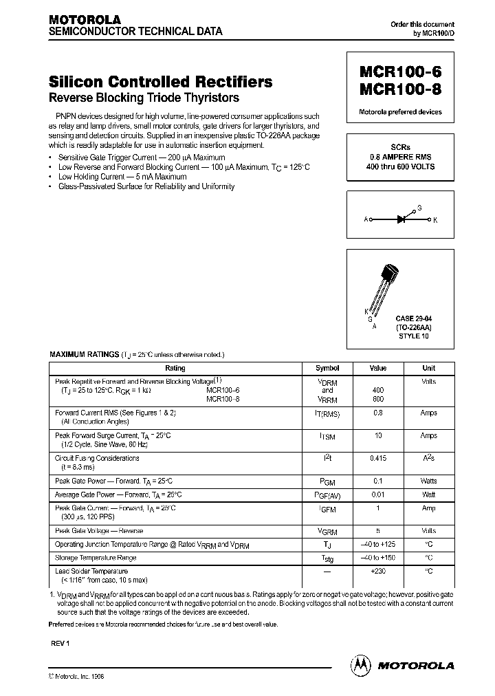 MCR100-6_283085.PDF Datasheet