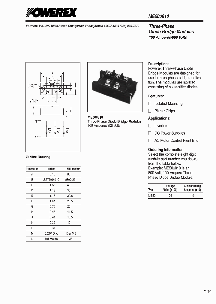 ME500810_257305.PDF Datasheet