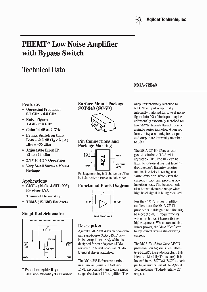 MGA72543_291181.PDF Datasheet