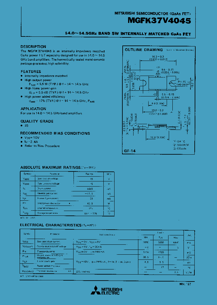 MGFK37V4045_297883.PDF Datasheet
