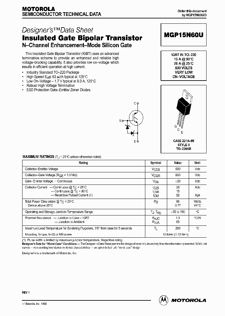 MGP15N60UD_281801.PDF Datasheet