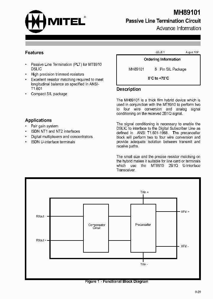 MH89101_289410.PDF Datasheet
