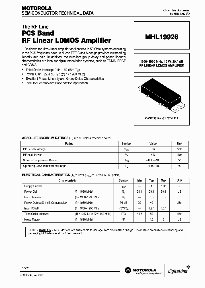 MHL19926_281344.PDF Datasheet