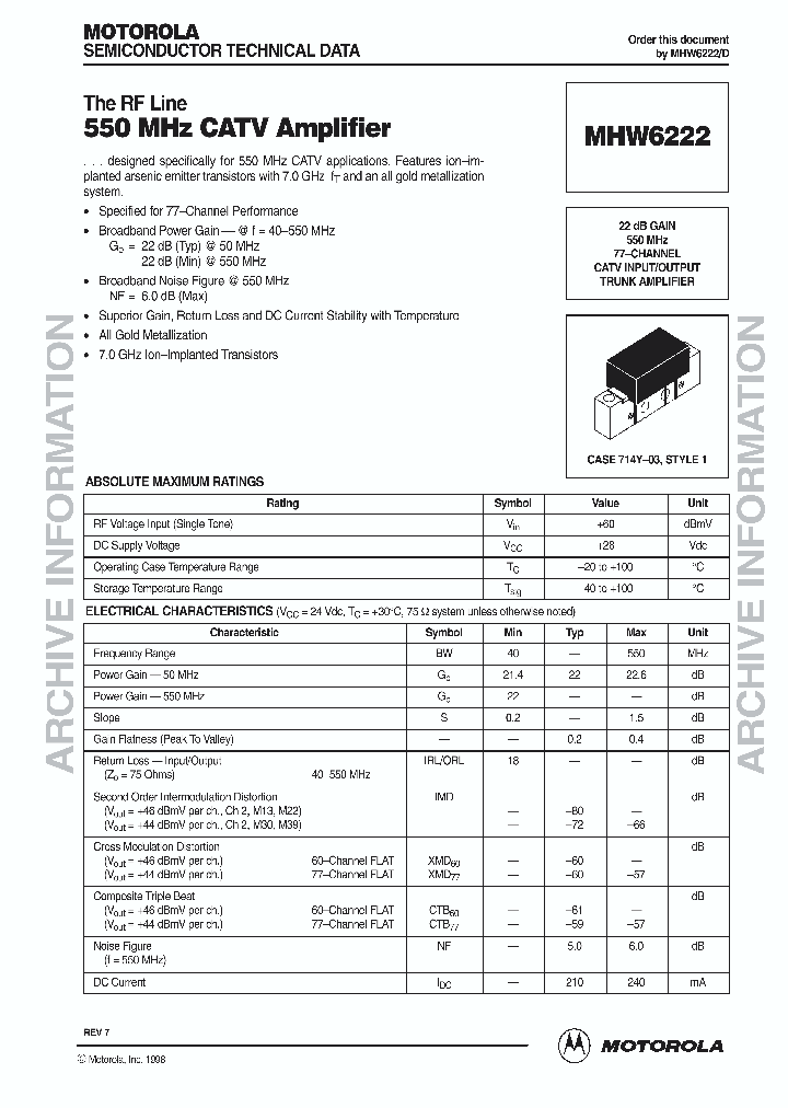 MHW6222_239684.PDF Datasheet