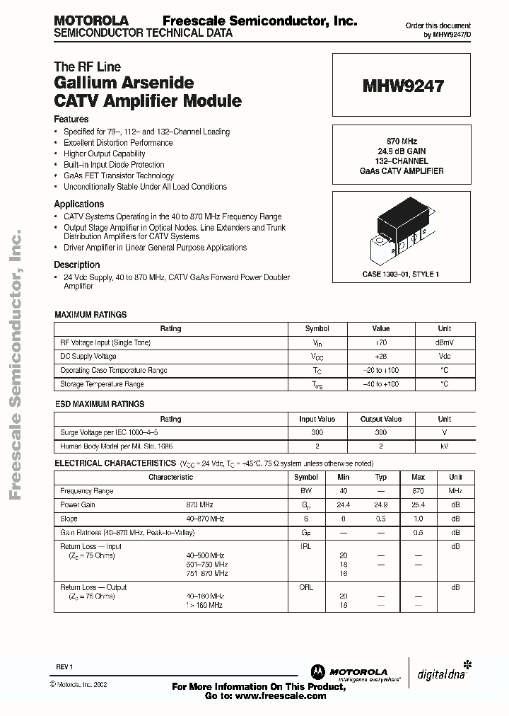 MHW9247_261607.PDF Datasheet
