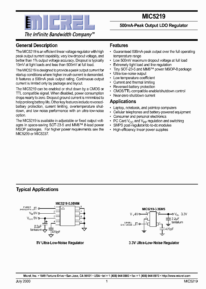 MIC5219-26BM5_78981.PDF Datasheet