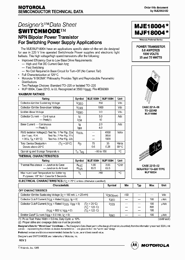 MJE18004_276547.PDF Datasheet