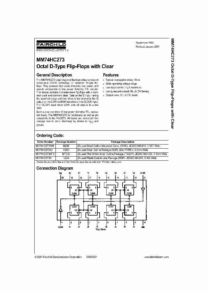 MM74HC273_258387.PDF Datasheet