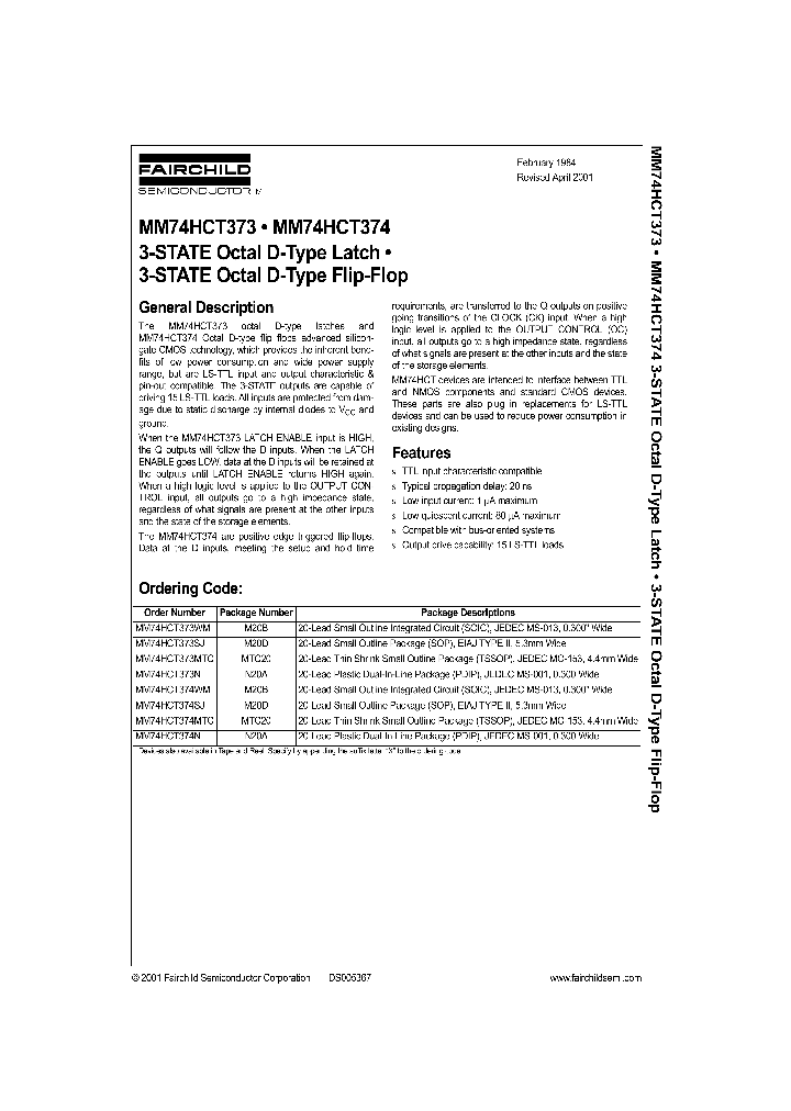 MM74HCT374_207145.PDF Datasheet