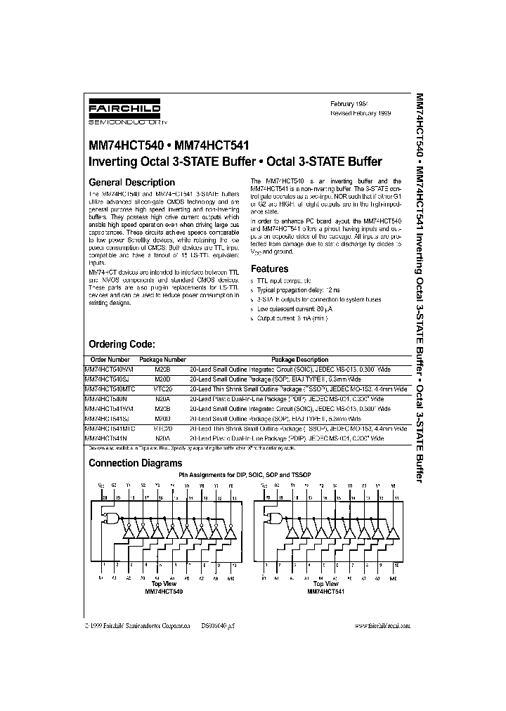 MM74HCT541_290023.PDF Datasheet